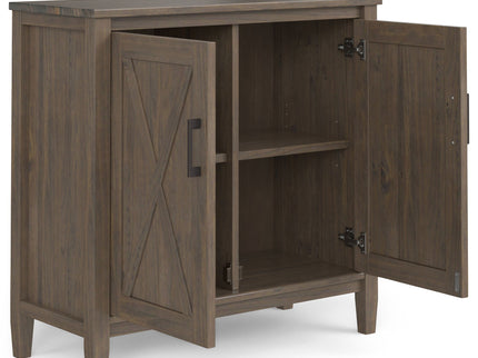 Ela - Low Storage Cabinet - Smoky Brown