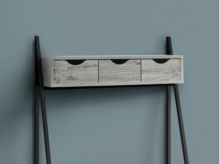 Computer Desk For Home Office, Laptop, Leaning, Storage Drawers, Contemporary & Modern