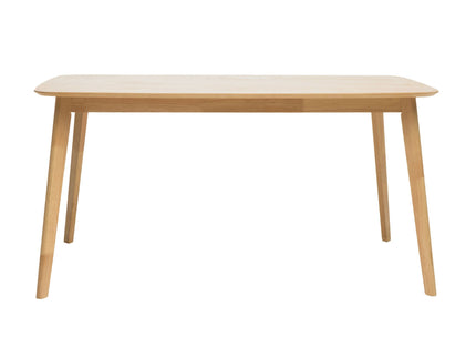 Retro Dining Table With Faux Wood Top