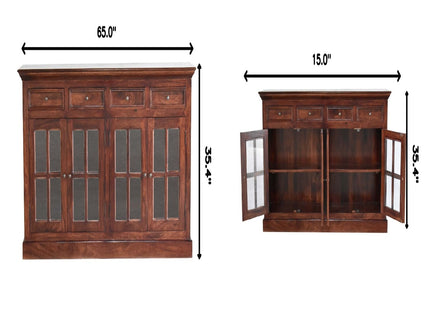 Large Glazed Sideboard