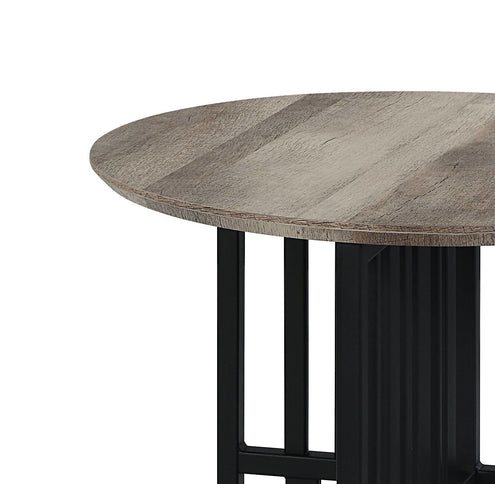 Zudora - End Table - Black / Oak