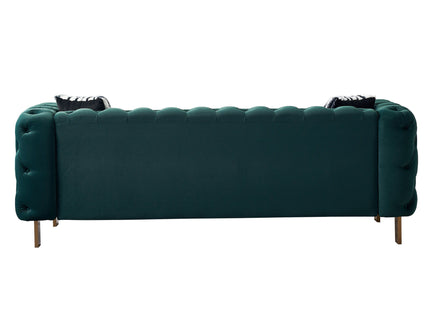 Chesterfield - Modern Tufted Living Room Sofa, 84.25''W Couch