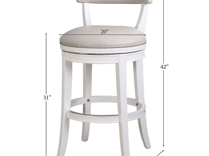 Stool & Upholstered Seat And Back
