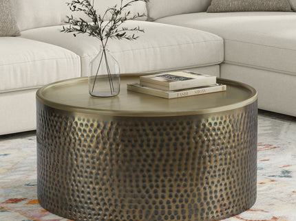 Corbin - Coffee Table - Antique Gold