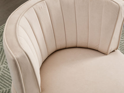 360 Degree Swivel Cuddle Barrel Accent Sofa Chair
