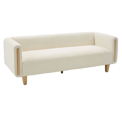 3 Seater Sofa With Armrests For Living Room