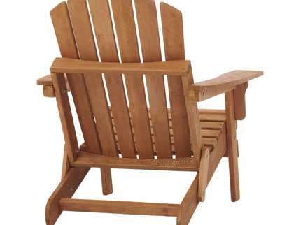 Oversize Outdoor Folding Adirondack Chair, Patio Chair For Garden