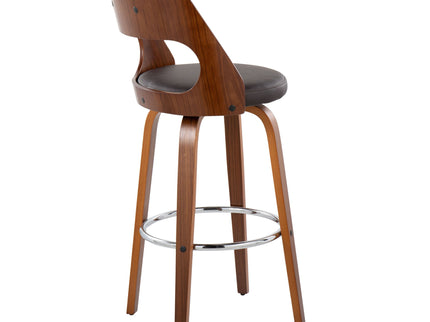 Cecina - Mid-Century Modern Barstool With Swivel (Set of 2)