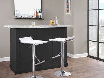 Mirage Ale - Contemporary Adjustable Bar Stool
