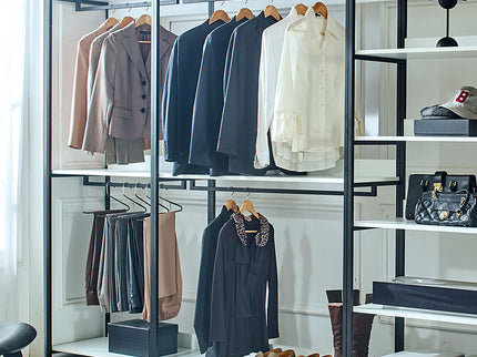 Fiona - Freestanding Walk-In Closet System - White