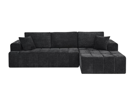 L - Shaped Sectional Sofa With Cup Holders & Side Pockets