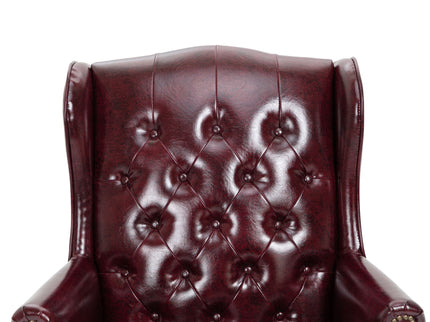 Executive Office Chair, High Back Reclining Comfortable Desk Chair With Smooth Glide Caster Wheels