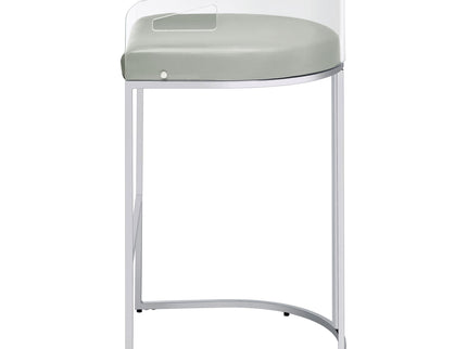 Mello - Upholstered Bar Chair (Set of 2) - Gray