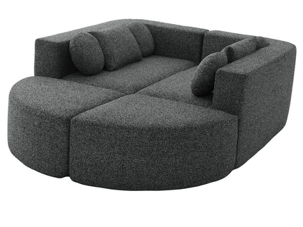 Boneless - Couch Modular Sectional Sofa With Deep Seating And Curved Design