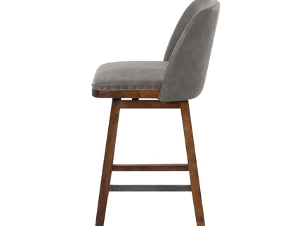 360° Swivel Bar Stool, Counter Height Kitchen Island Chair