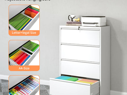 Premium Drawer Metal Lateral File Cabinet With Lock