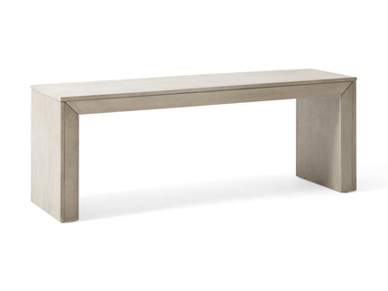 Acacia Wood Dining Bench, Farmhouse Style