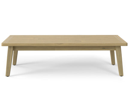 Palmetto - Outdoor Coffee Table - Light Teak