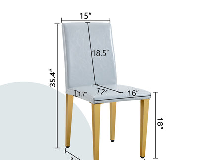 Modern Dining Chairs With Metal Legs