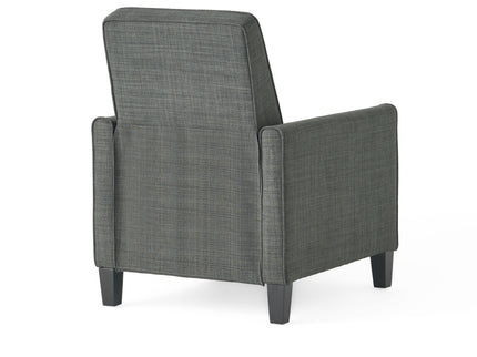 Upholstered Push Back Recliner Chair For Living Room