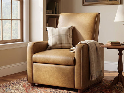 Manual Recliner Chair, 2 Position With 160° Adjustable Backrest For Living Room