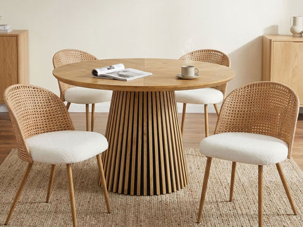 Bohemian Style Double Seater Dining Chair