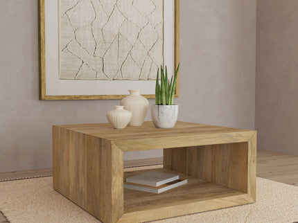 Mesa - Square Coffee Table - Natural