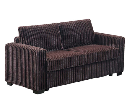 2 Piece Contemporary Style Sofa Set With Matching Pillows