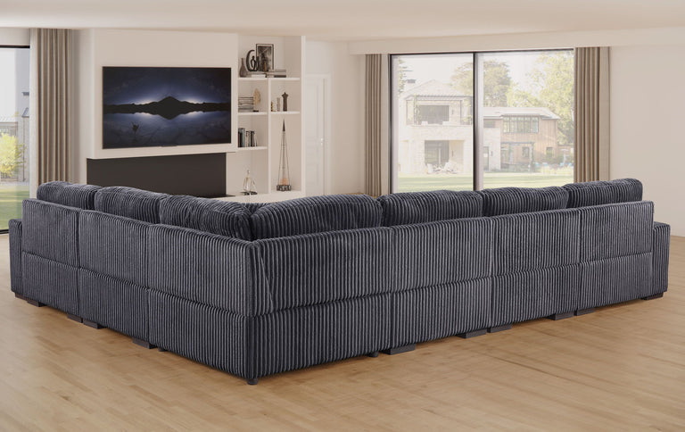 Nadine - Modular Corner Sectional Sofa With Left Facing Chaise