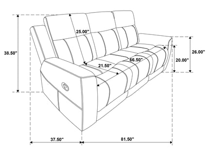 Slater - Reclining Sofa Set With Manual Recline