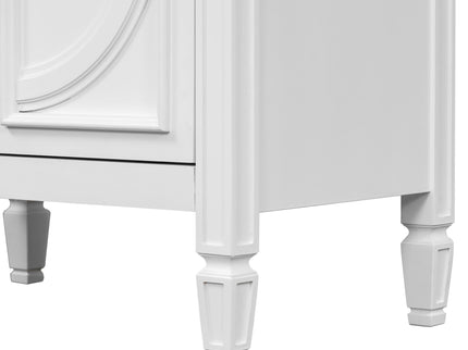 Bathroom Vanity With Sink With 2 Doors And Adjustable Shelf