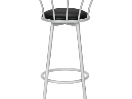 Swivel Stool Bar Height, Stylish Design Contemporary & Modern (Set of 2)