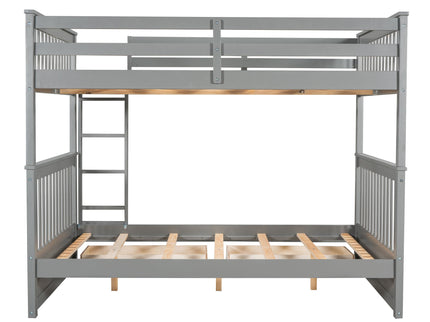 Bunk Bed With Ladders And 2 Storage Drawers