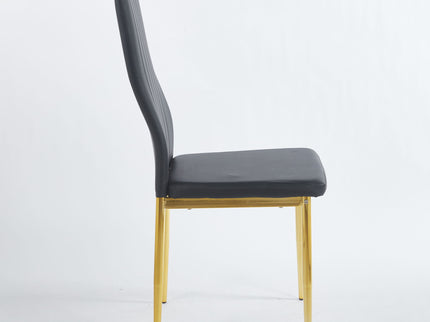 Dining Chair (Set of 4) - Golden Black