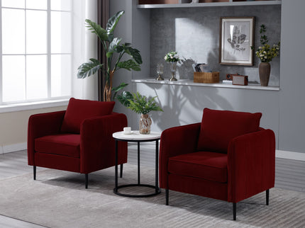 Accent Chair With Pillow For Living Room