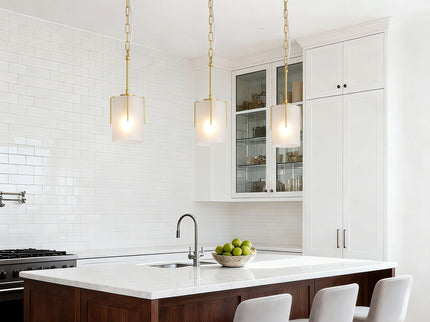 Adjustable Cylindrical Pendant Light