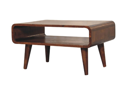 Solid Wood Open Media Unit