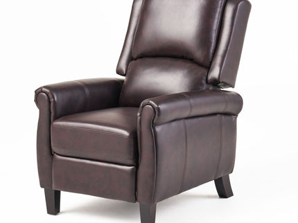 Memphis - Standard Recliner Club Chair - Burgundy