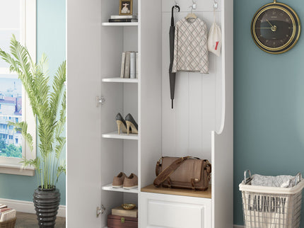 Hall Tree With Flip Up Bench