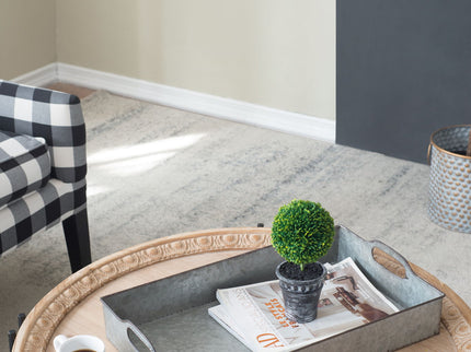 Decorative Galvanized Nesting Trays (Set of 3) - Gray