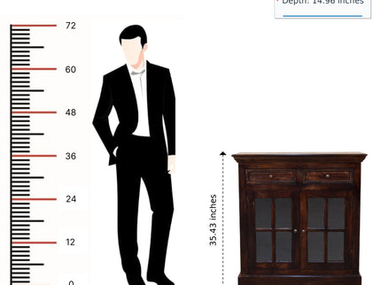 Cabinet With Glazed Doors