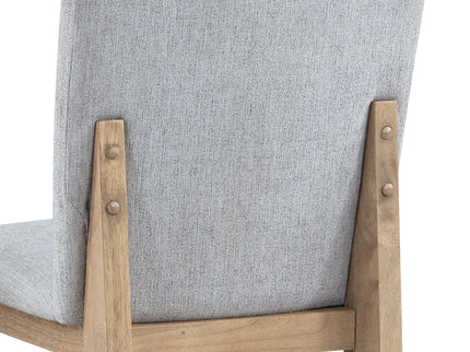 Caspian - And Oak Finish Dining Chair (Set of 2) - Gray