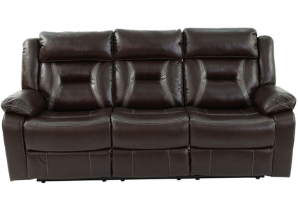 Living Room Set With Pillow Armrest And Tufted Backrest
