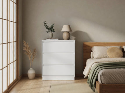 3 Drawer Nightstand, Bedroom Side Table