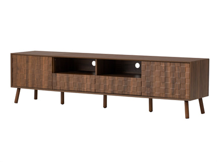 TV Stand With Drawers And Cable Management - Walnut