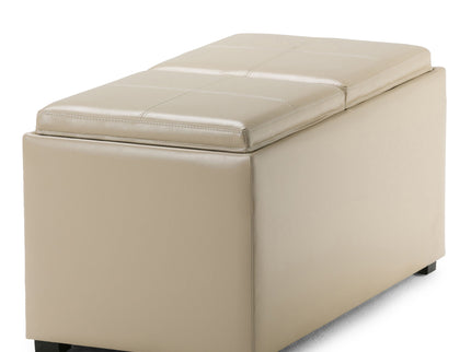 Avalon - 5 Piece Storage Ottoman, Contemporary