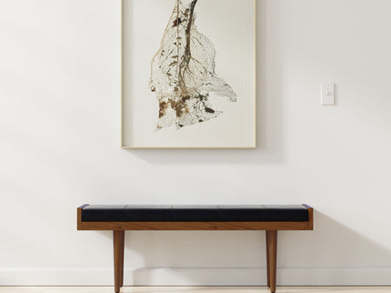 Anya - Ottoman Bench - Black