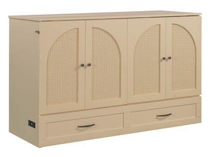 Murphy Bed With Large Drawers
