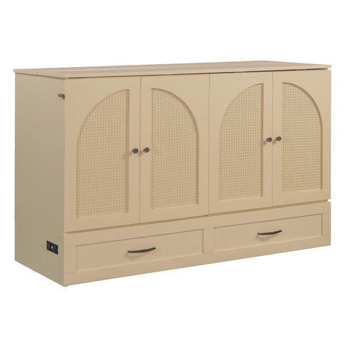 Murphy Bed With Large Drawers