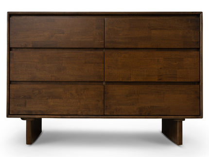 Dubrovnik - Dresser With 6 Drawers - Brown